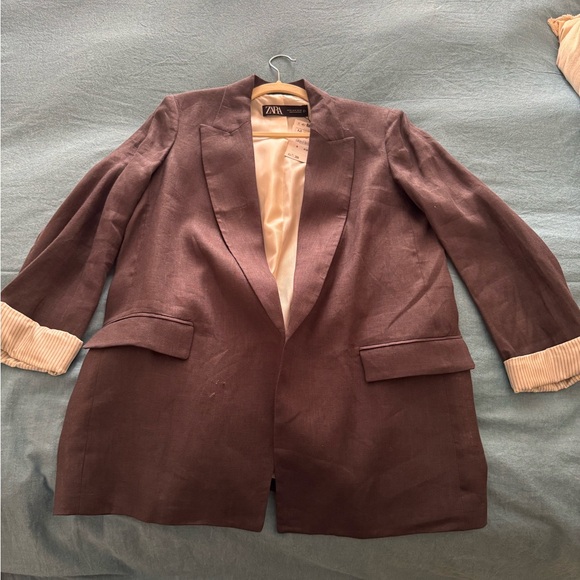Zara Women’s Charcoal Blazer - Picture 5 of 5